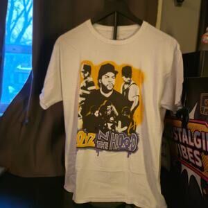Boyz N The Hood T-Shirt Medium White Graphic Tee Ice Cube Movie Streetwear M